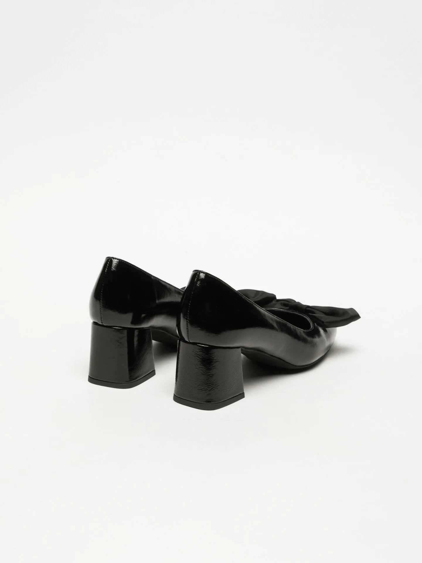 Black Block Heel Shoes