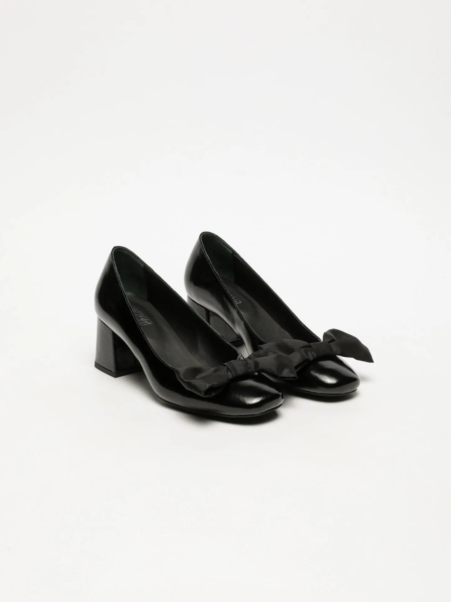 Black Block Heel Shoes