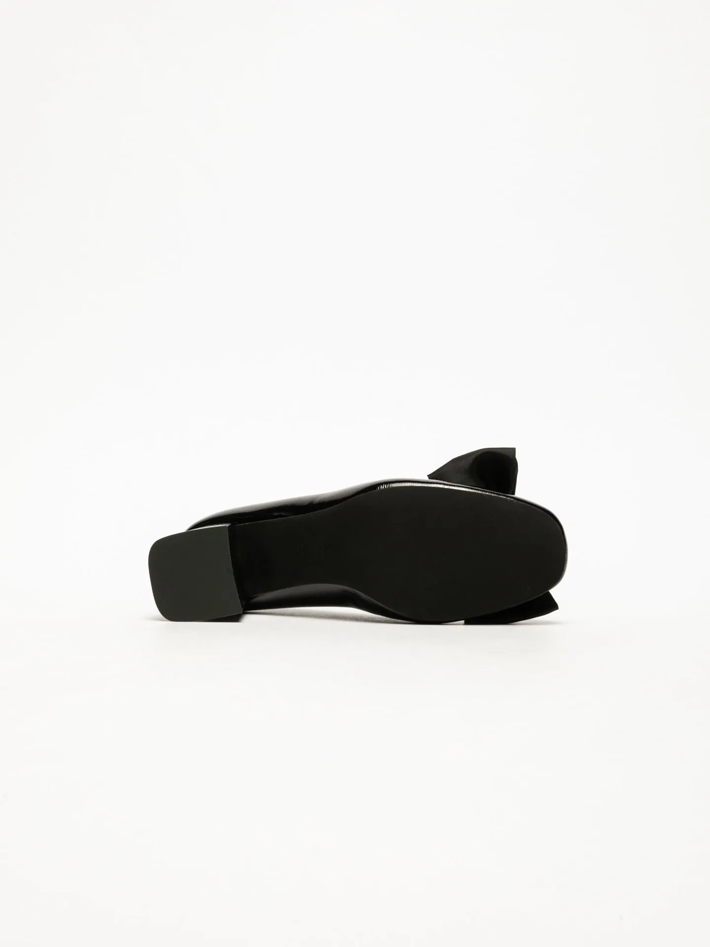 Black Block Heel Shoes