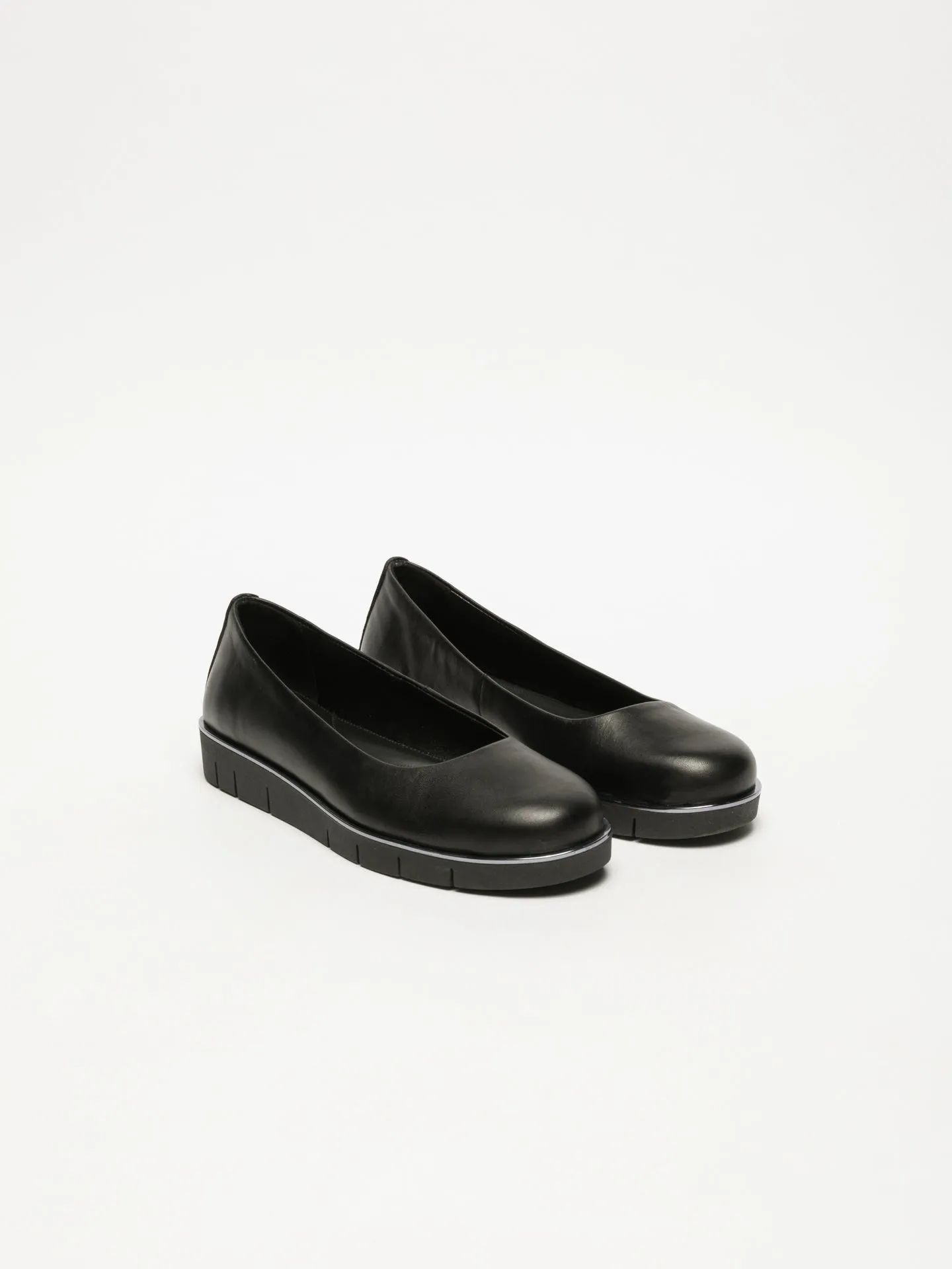 Black Round Toe Shoes