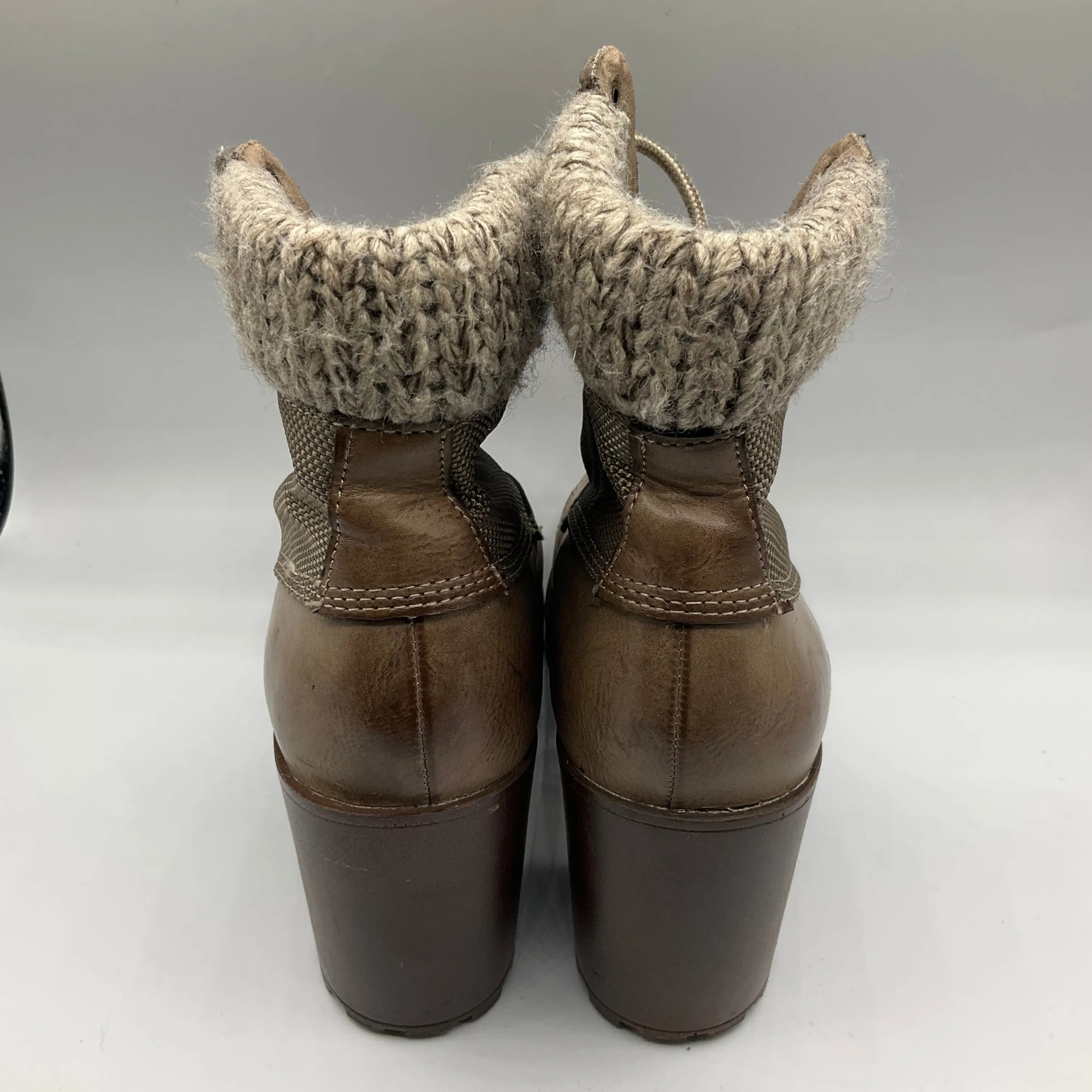 Boots Ankle Heels By Rock And Candy In Tan, Size: 8