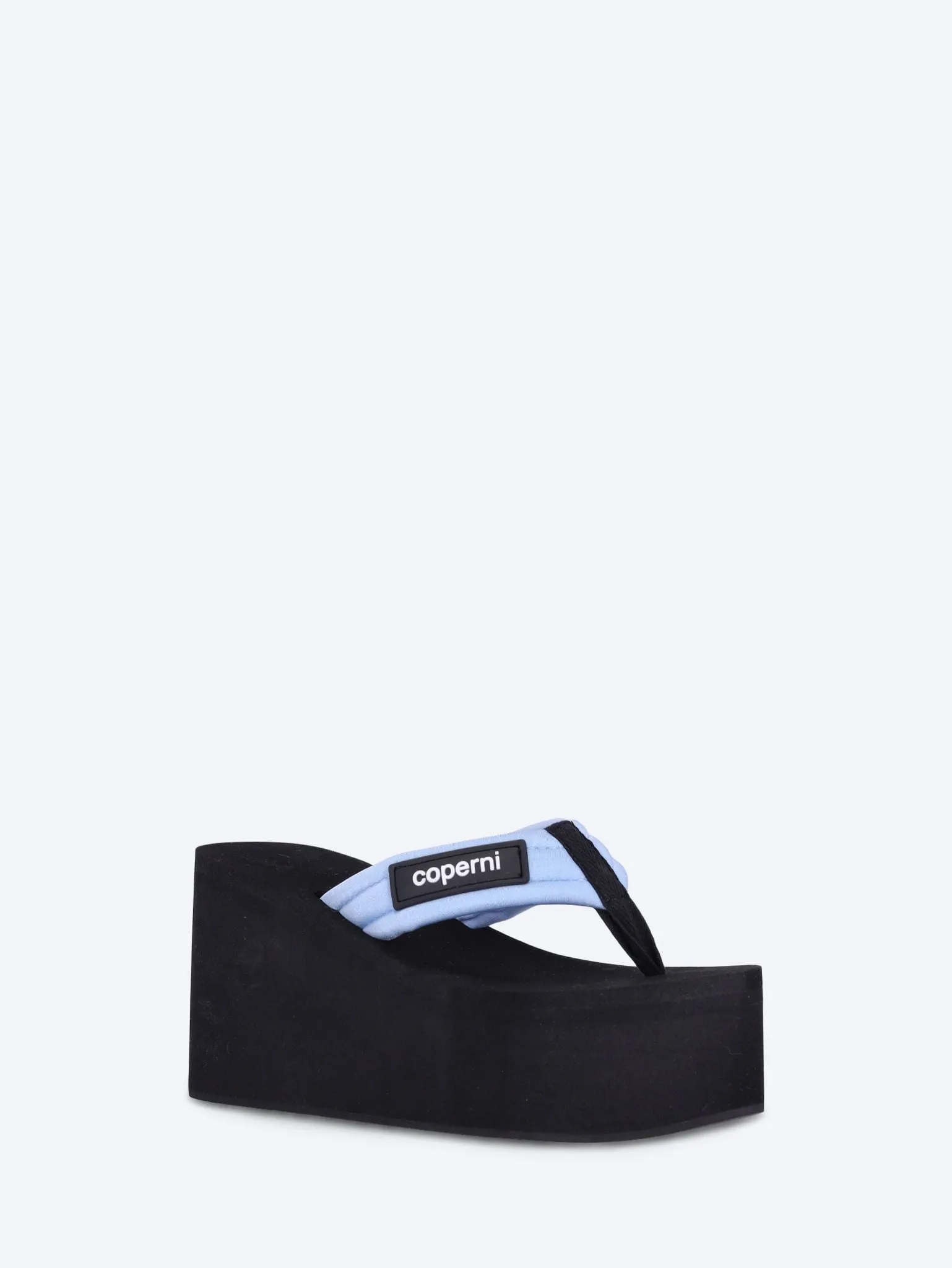 Branded wedge sandals
