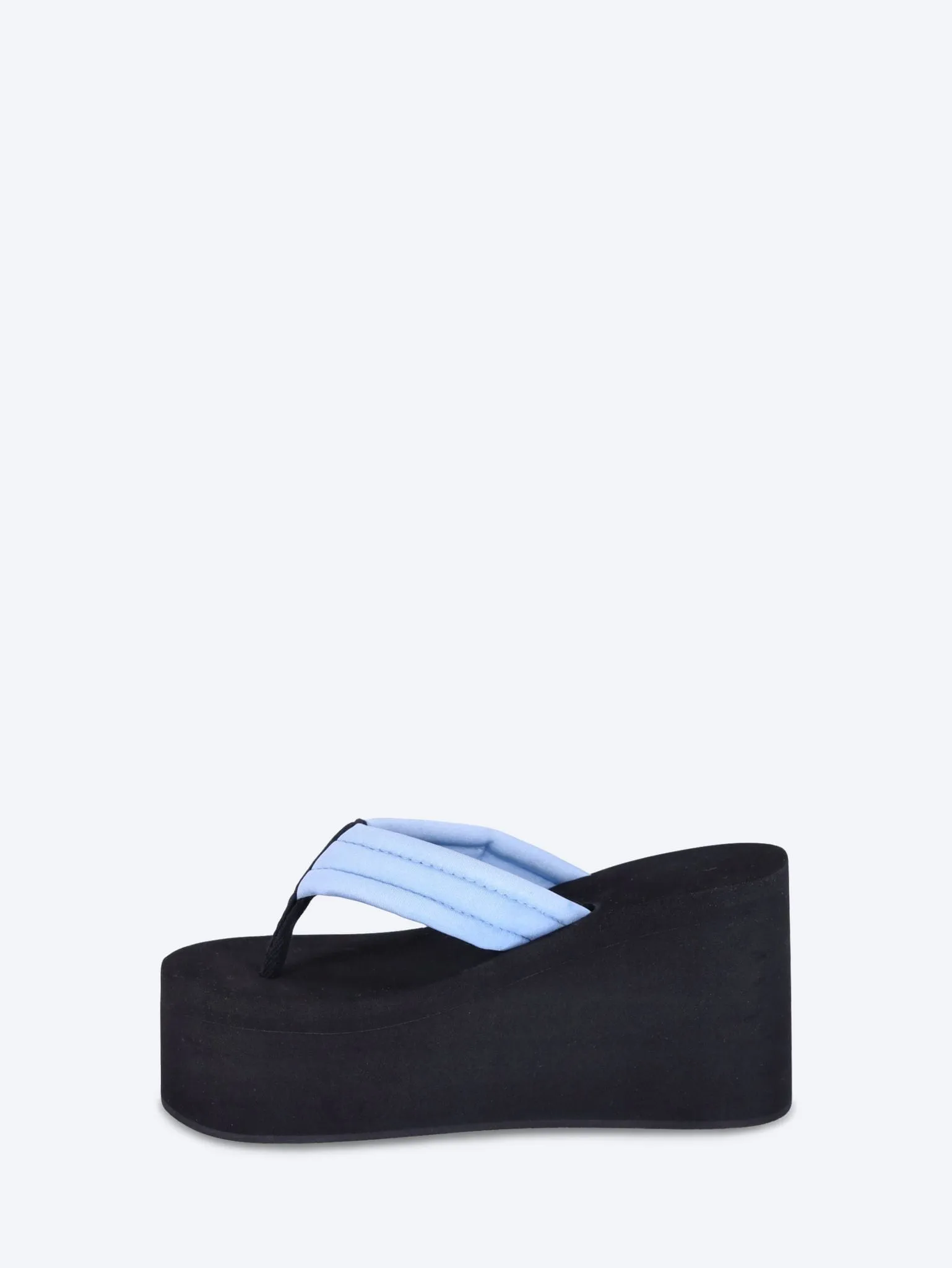 Branded wedge sandals
