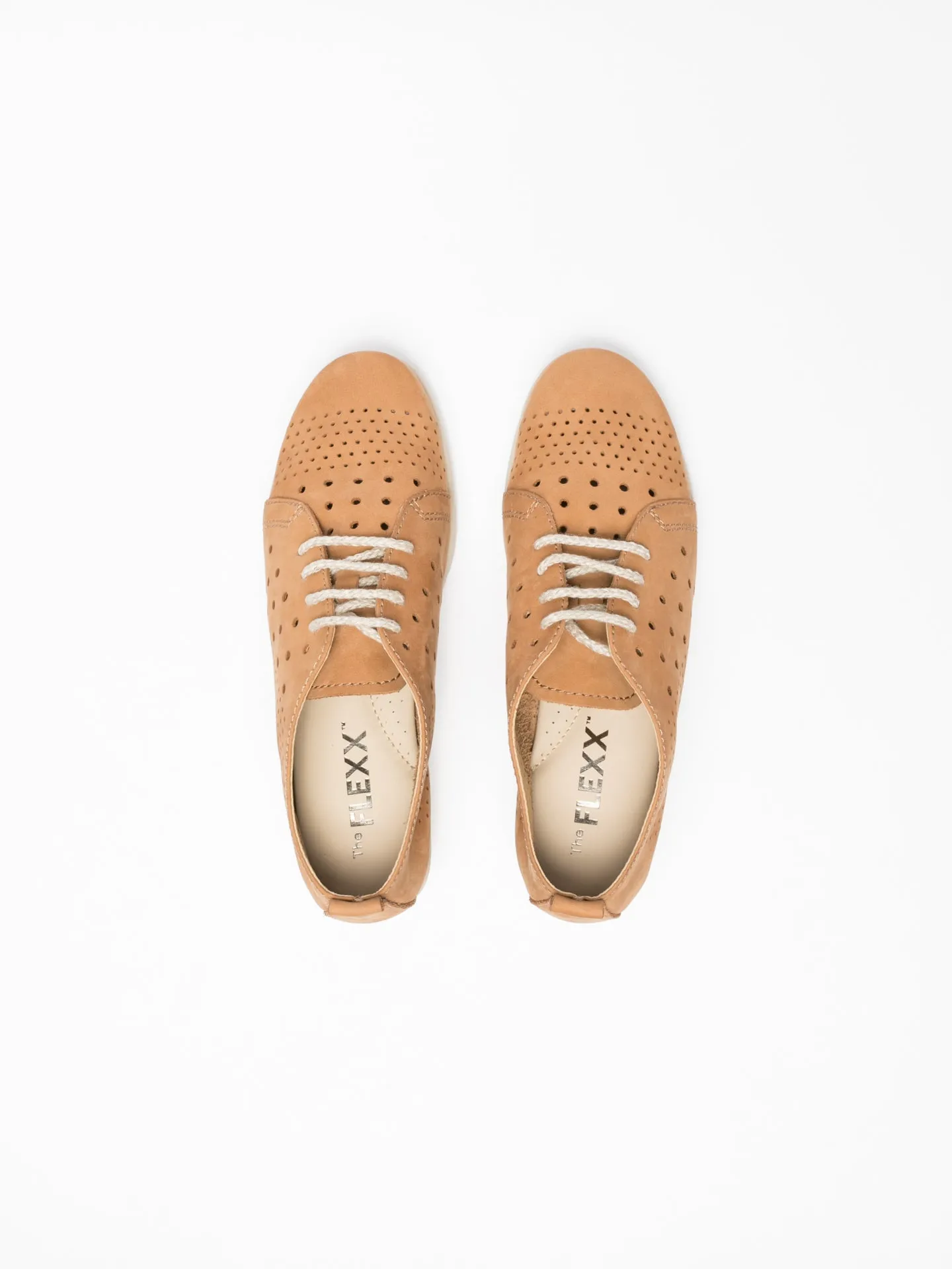 Brown Lace Fastening Shoes