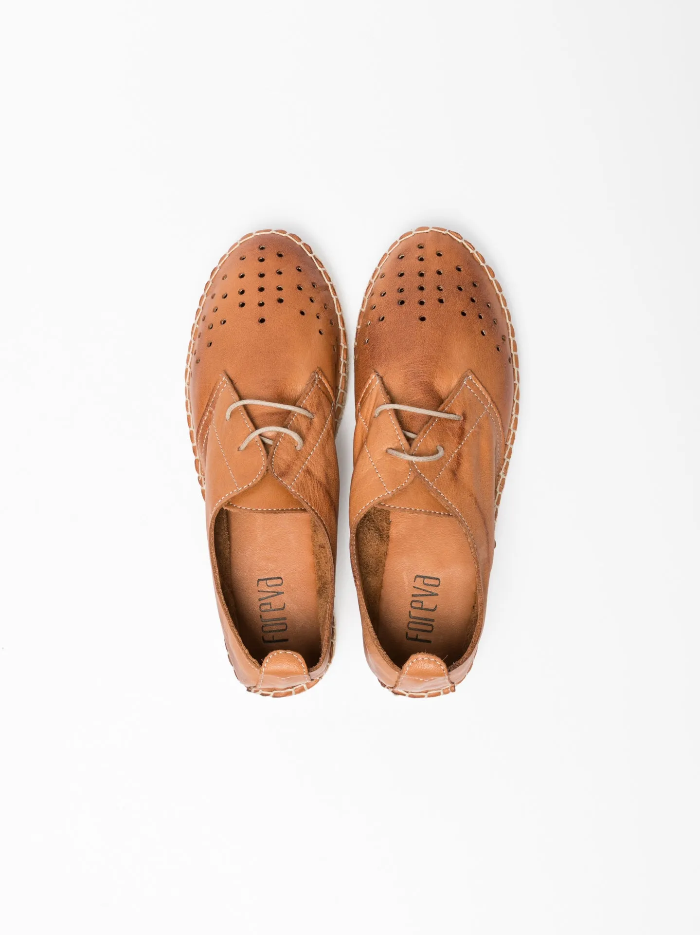 Brown Lace-up Shoes