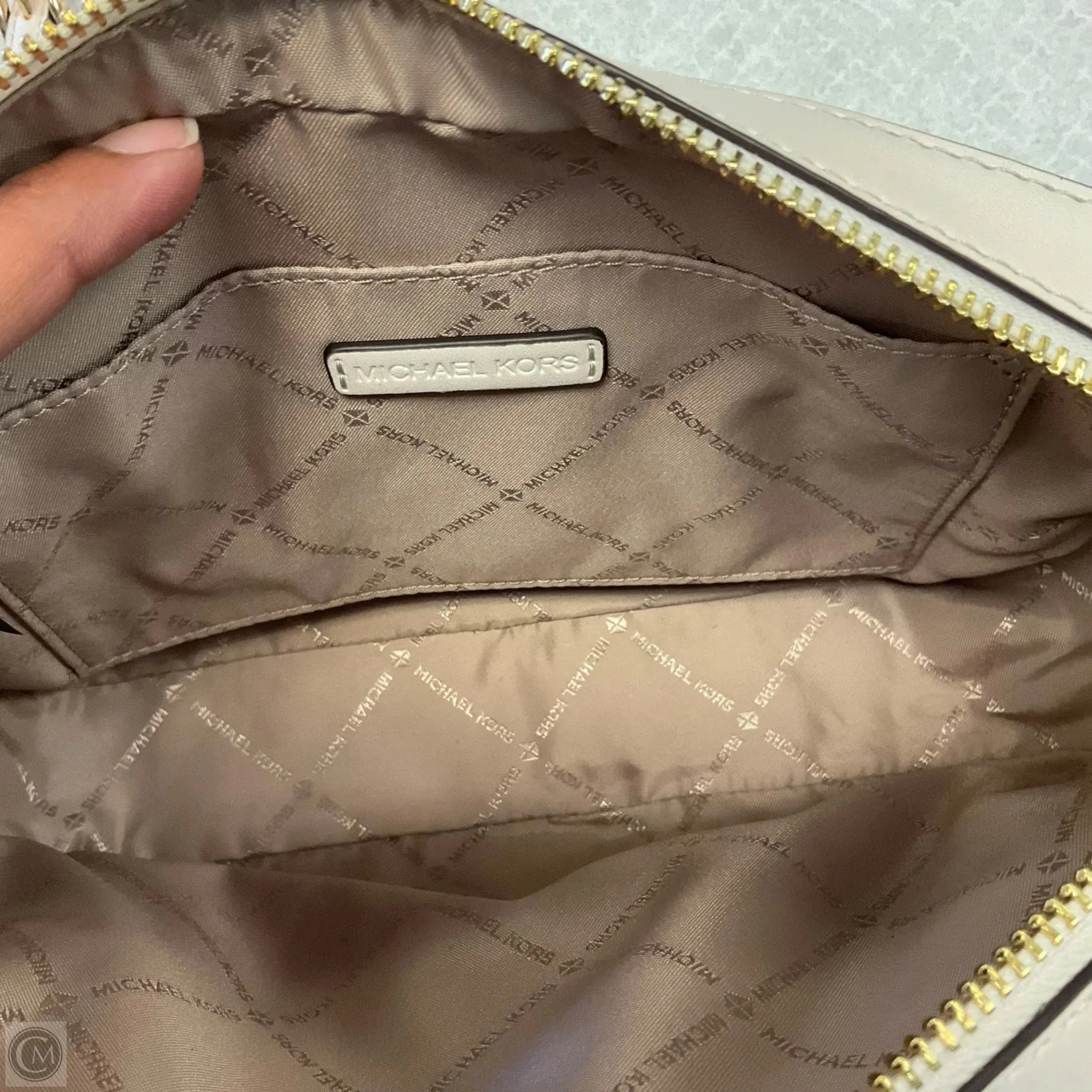Crossbody Designer By Michael Kors, Size: Medium
