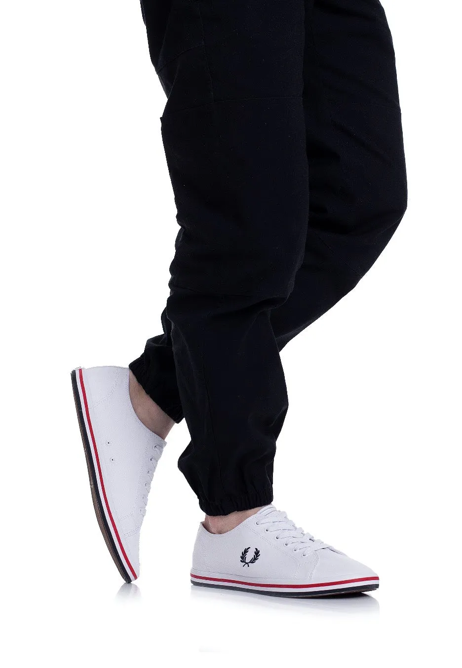 Fred Perry - Kingston Twill White - Shoes
