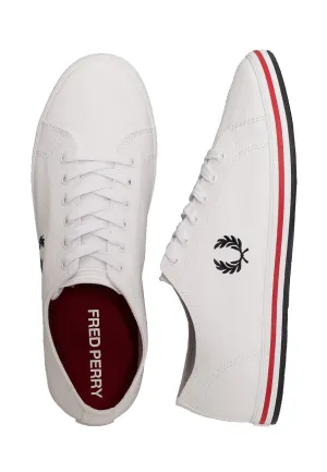 Fred Perry - Kingston Twill White - Shoes