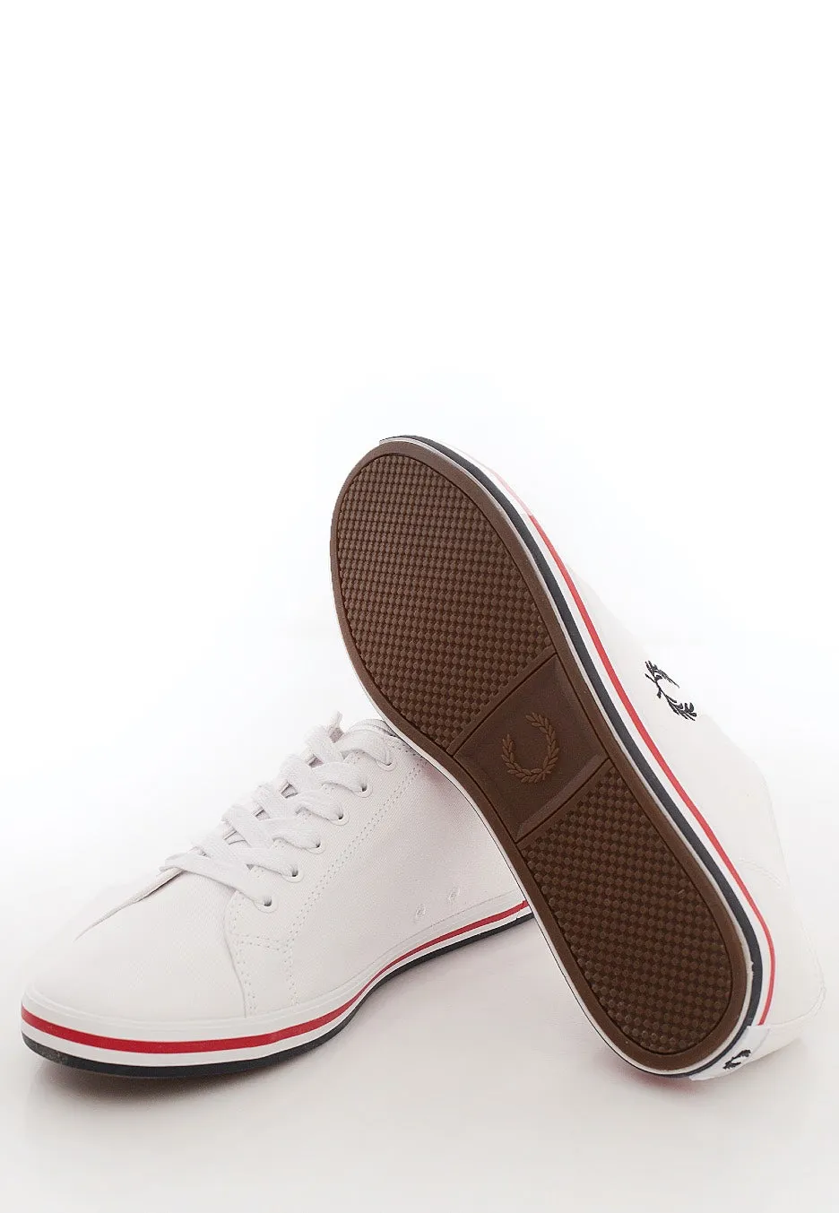 Fred Perry - Kingston Twill White - Shoes