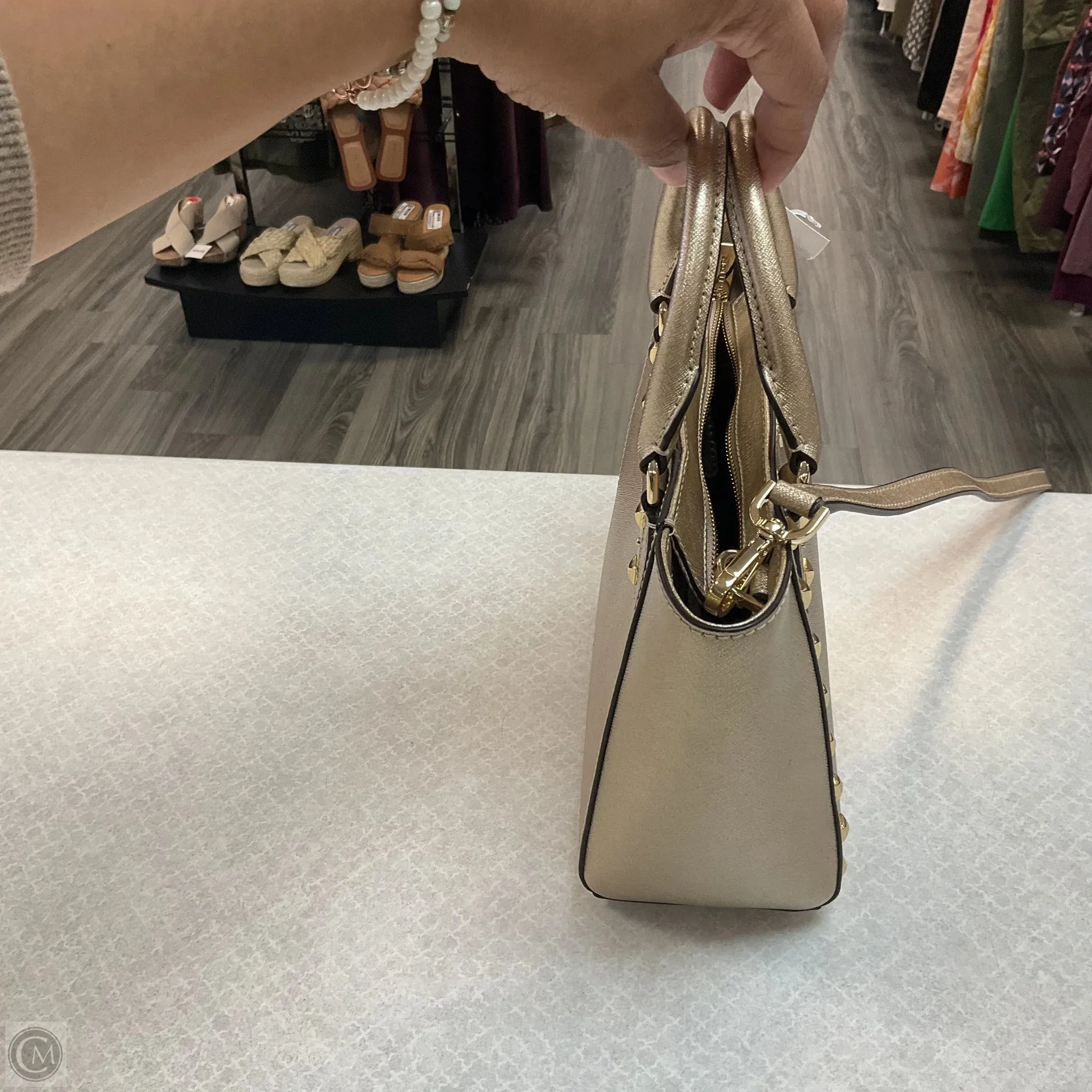 Handbag Designer By Michael Kors, Size: Medium