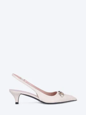 Horsebit Slingback Pump