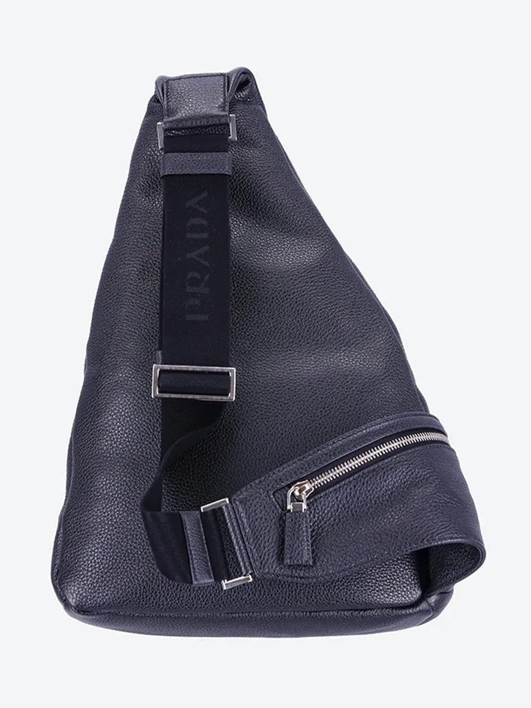 Leather backpack