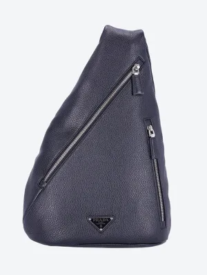 Leather backpack