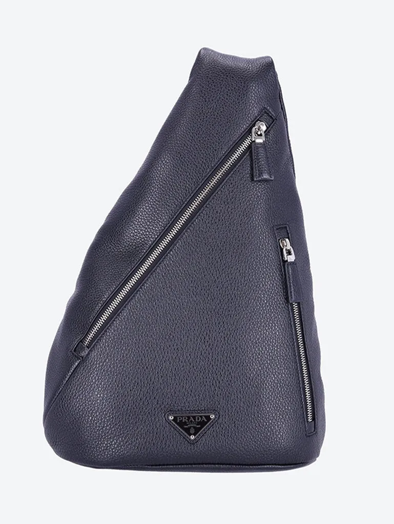 Leather backpack
