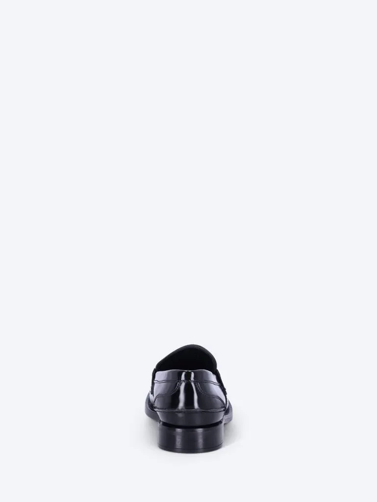 Leather loafers