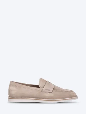 Leather loafers
