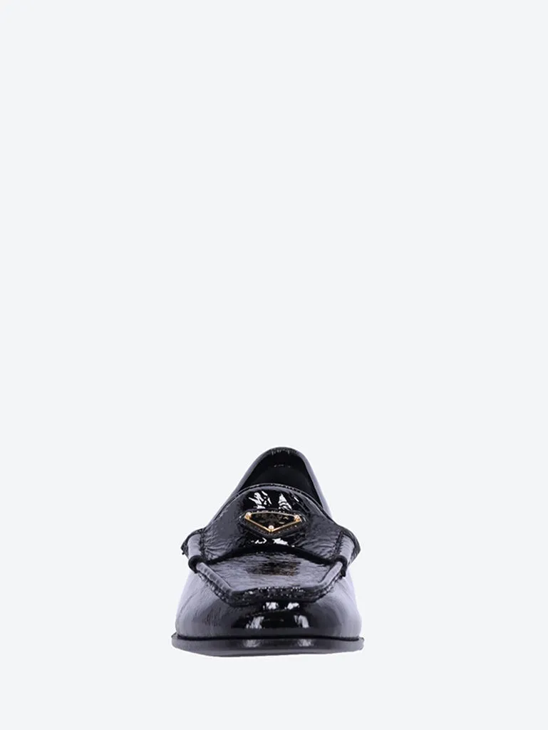 Leather loafers