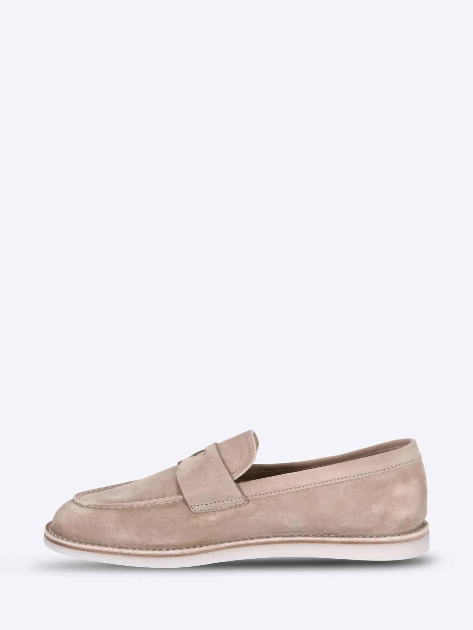 Leather loafers