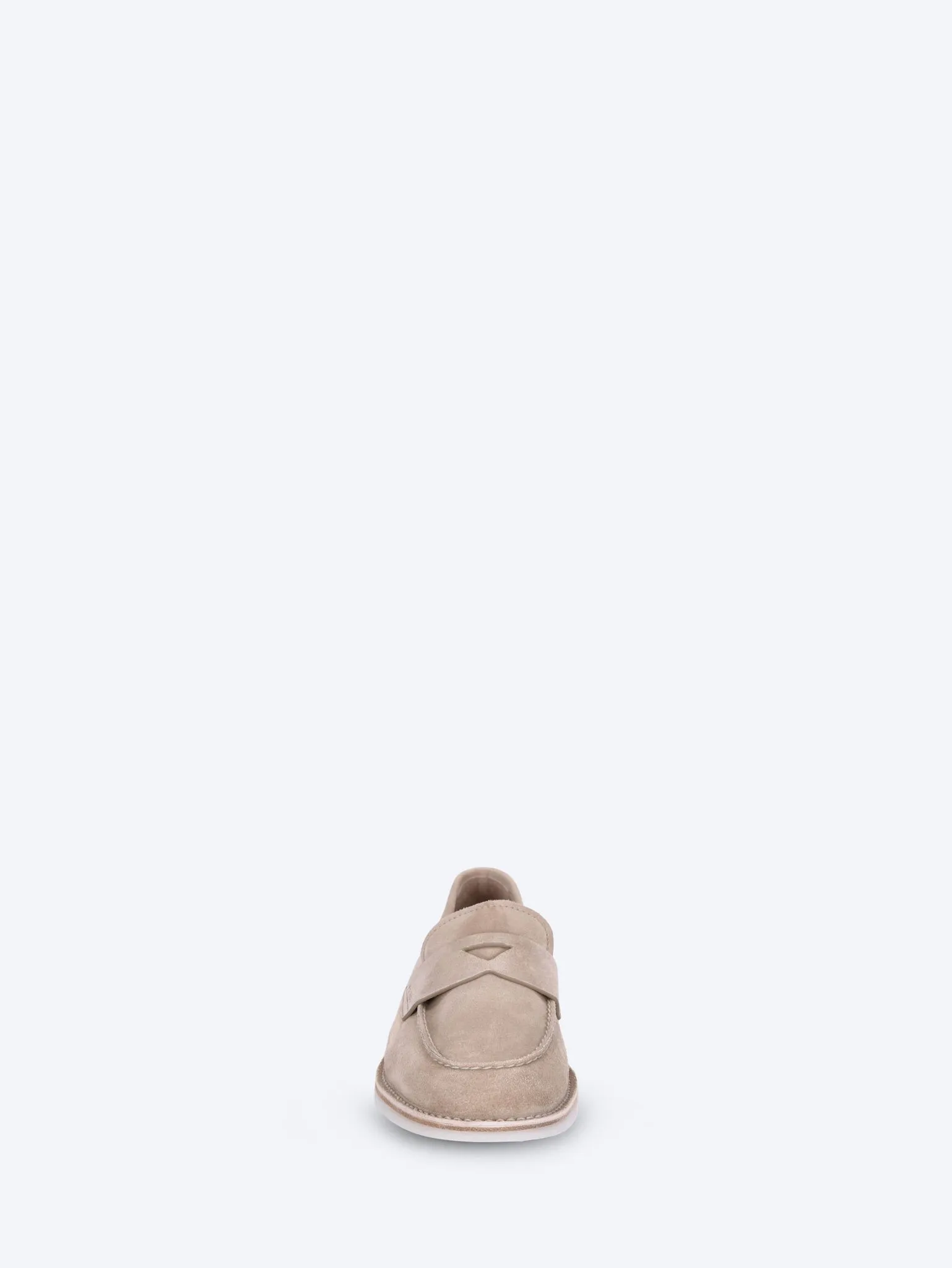 Leather loafers