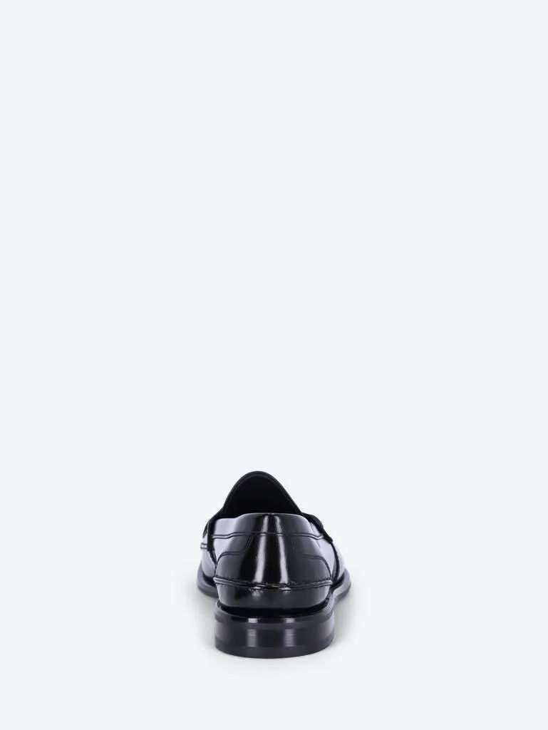 Leather loafers