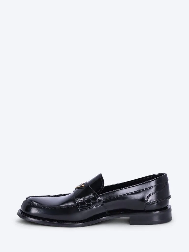 Leather loafers