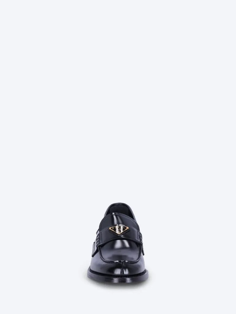 Leather loafers