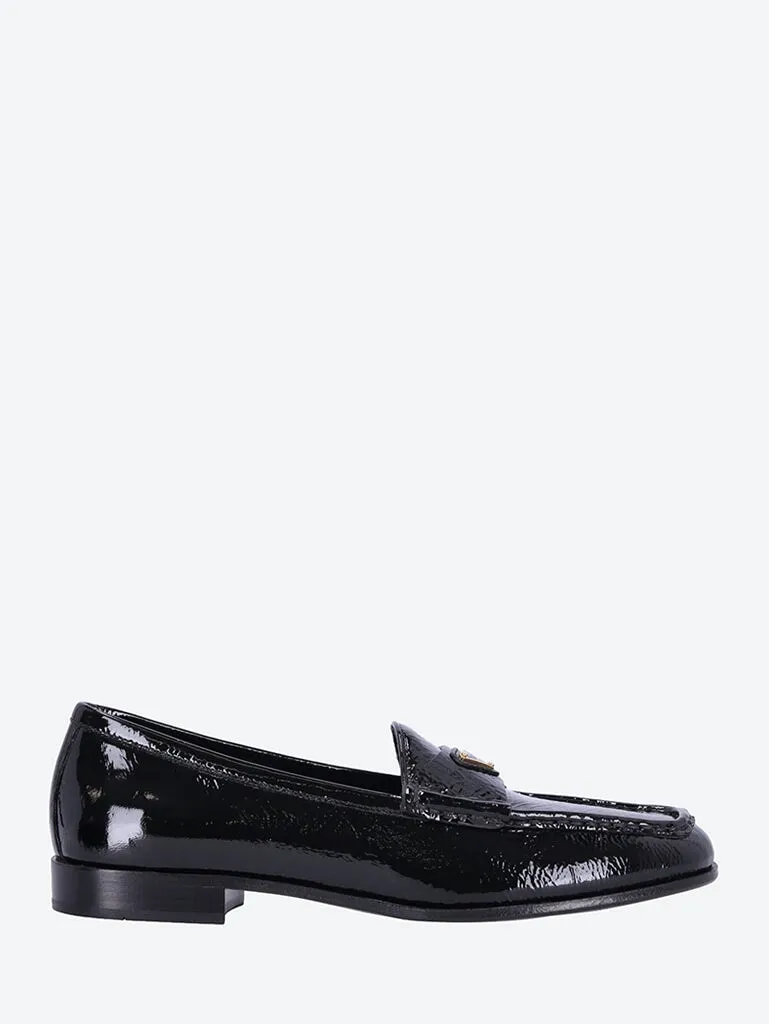 Leather loafers