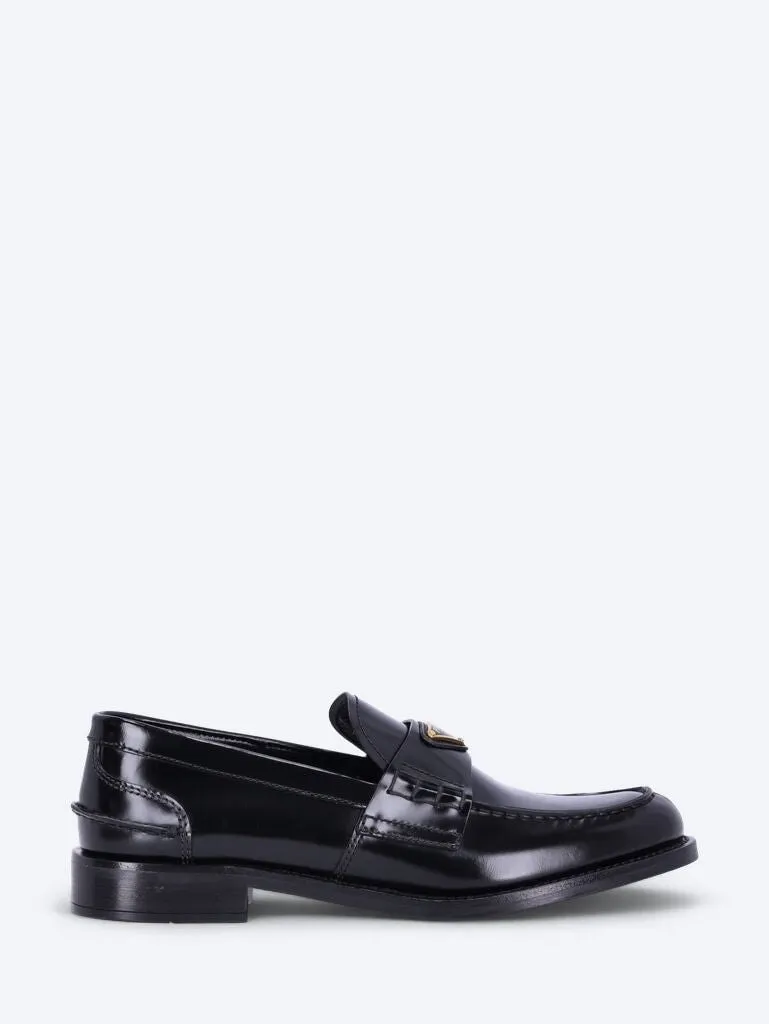 Leather loafers