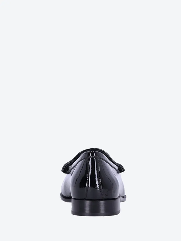 Leather loafers