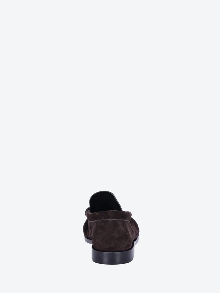 Loafers plain vamp