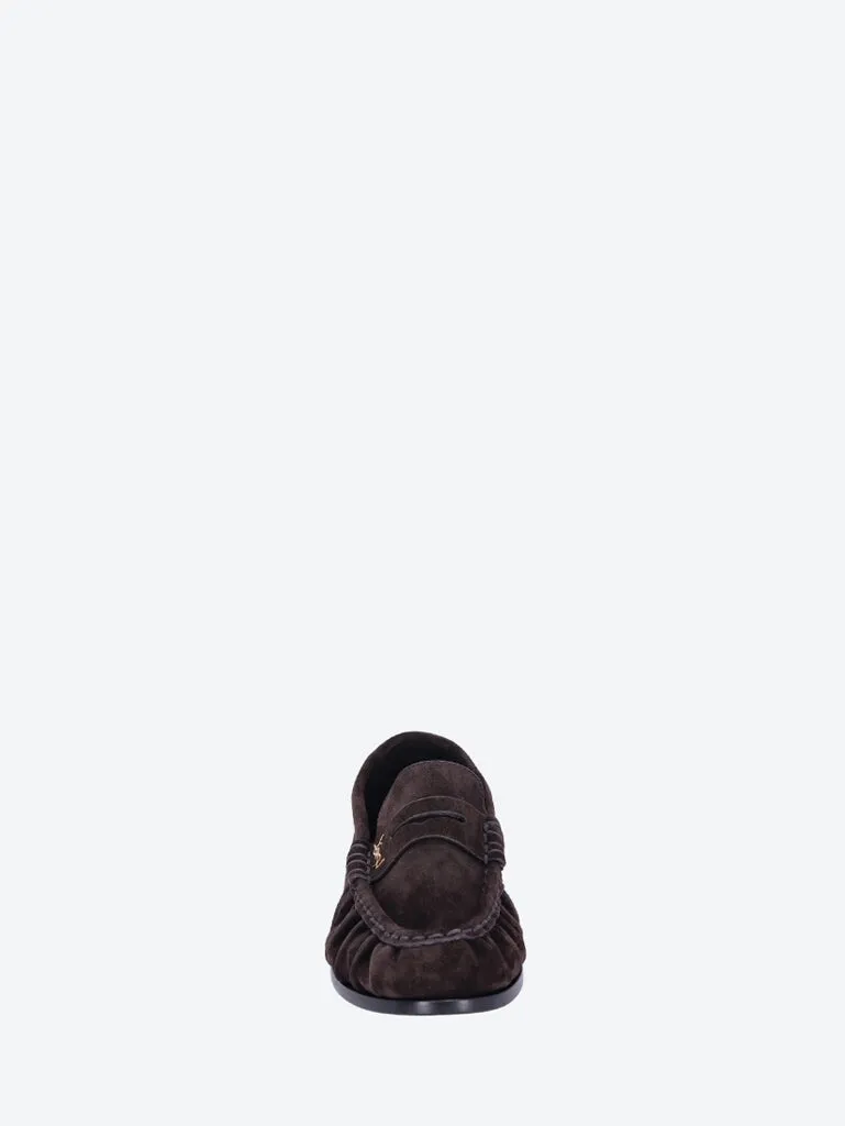 Loafers plain vamp