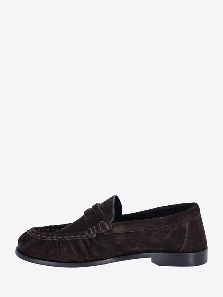 Loafers plain vamp
