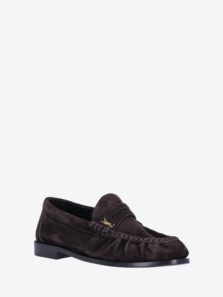 Loafers plain vamp