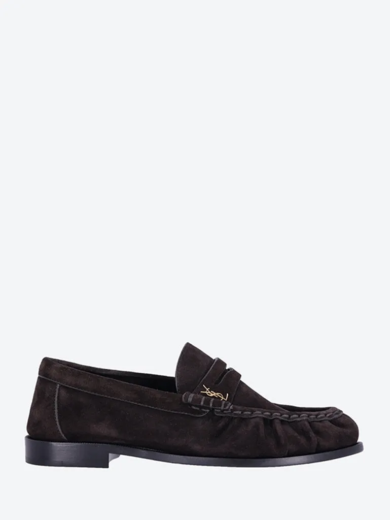 Loafers plain vamp