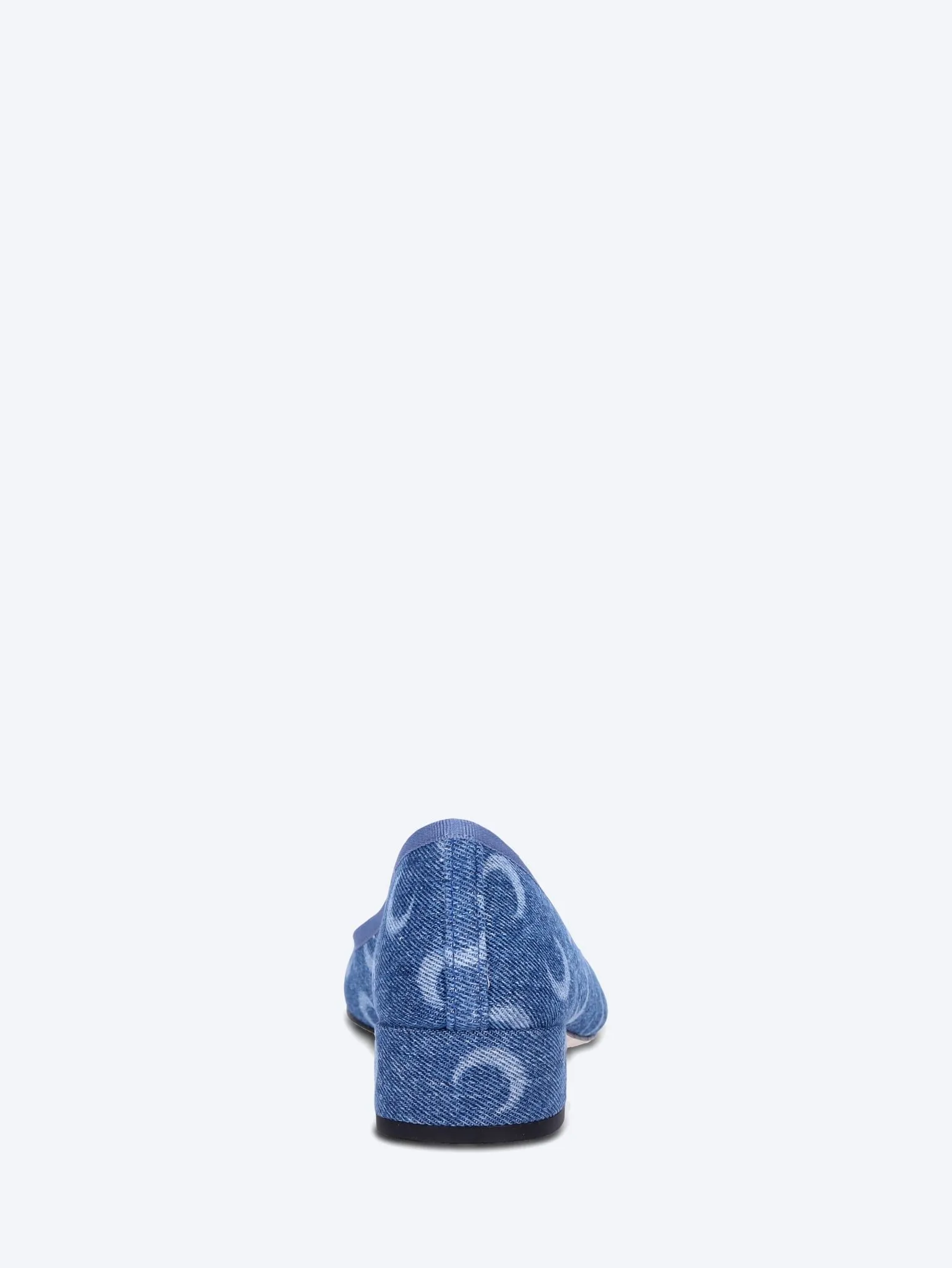 Marine serre x repetto - Moon laser denim repetto ballerinas