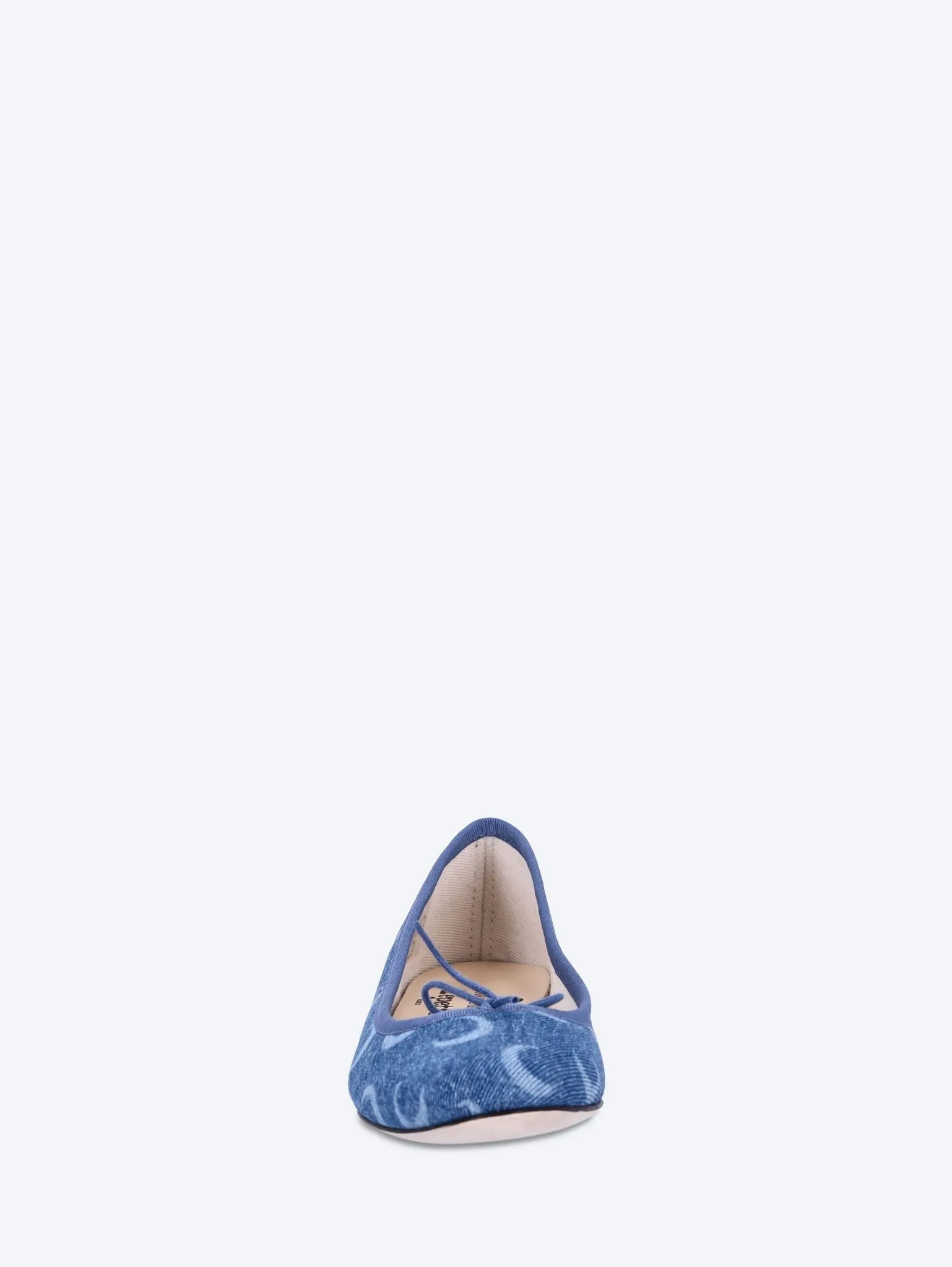 Marine serre x repetto - Moon laser denim repetto ballerinas