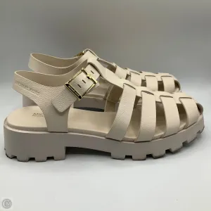 Sandals Designer By Michael Kors In White, Size: 9.5