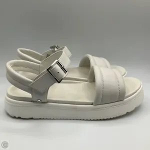 Sandals Flats By Ugg In White, Size: 8