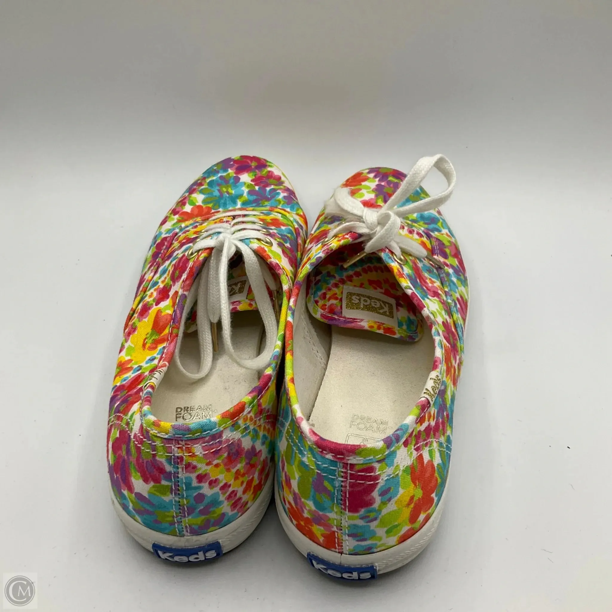 Shoes Athletic By Keds In Floral Print, Size: 8.5