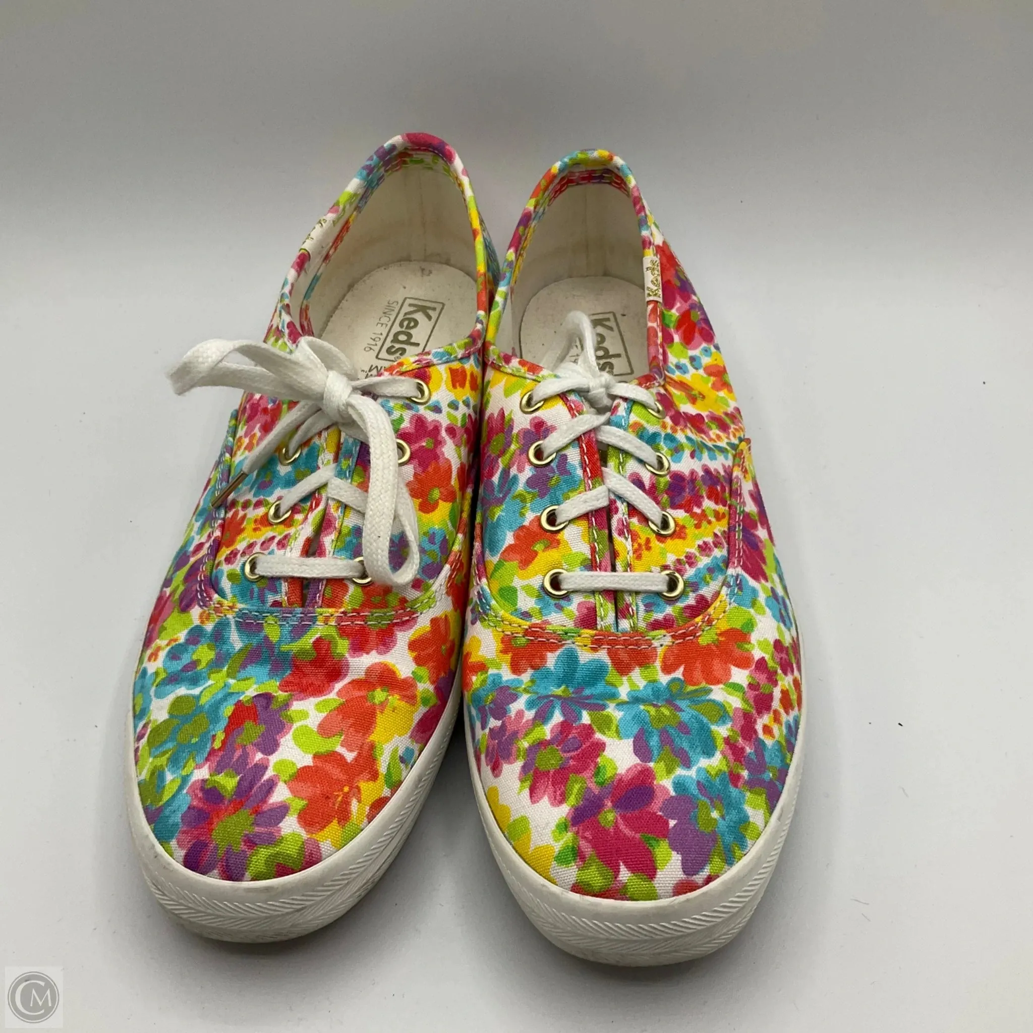 Shoes Athletic By Keds In Floral Print, Size: 8.5