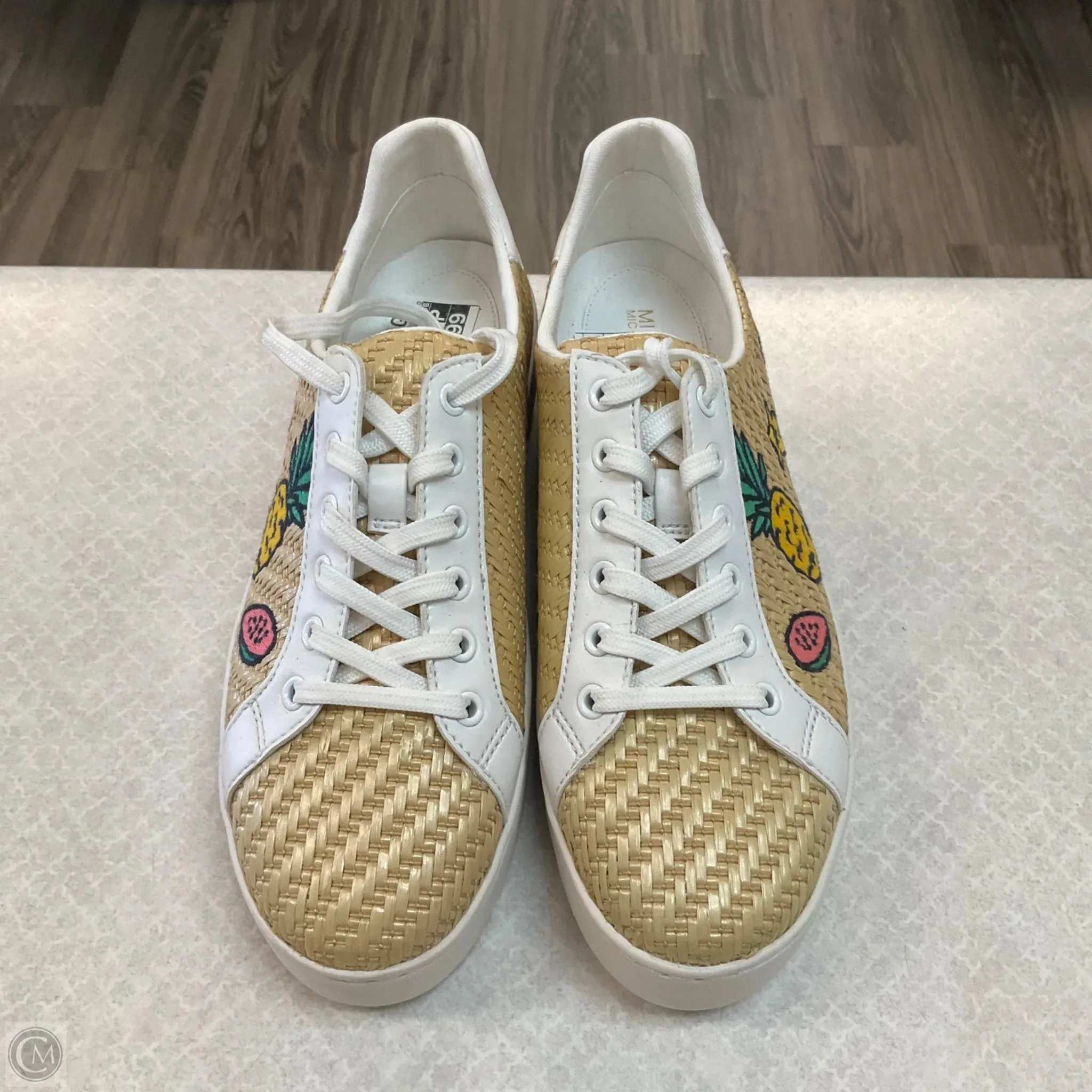 Shoes Designer By Michael Kors In Tan, Size: 7