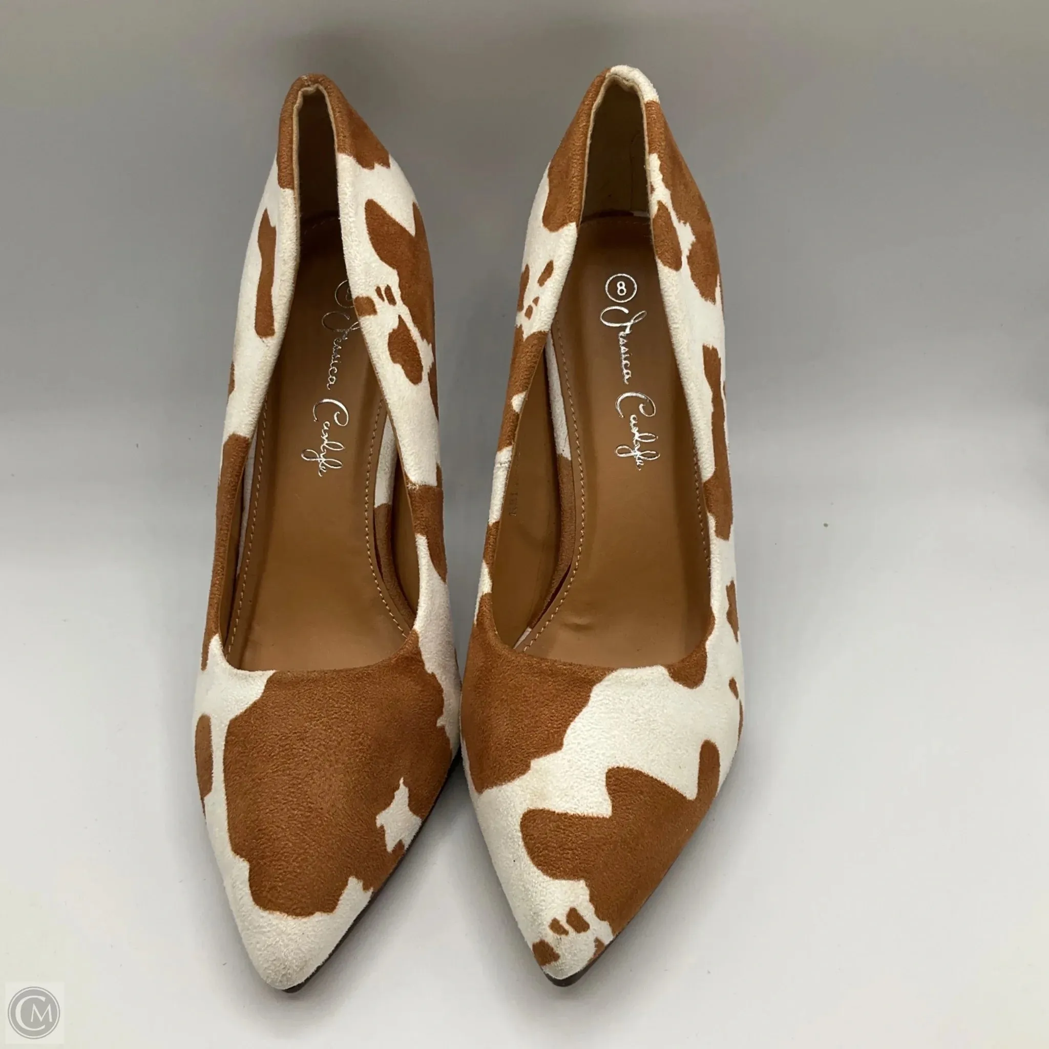 Shoes Heels Kitten By Clothes Mentor In Animal Print, Size: 8