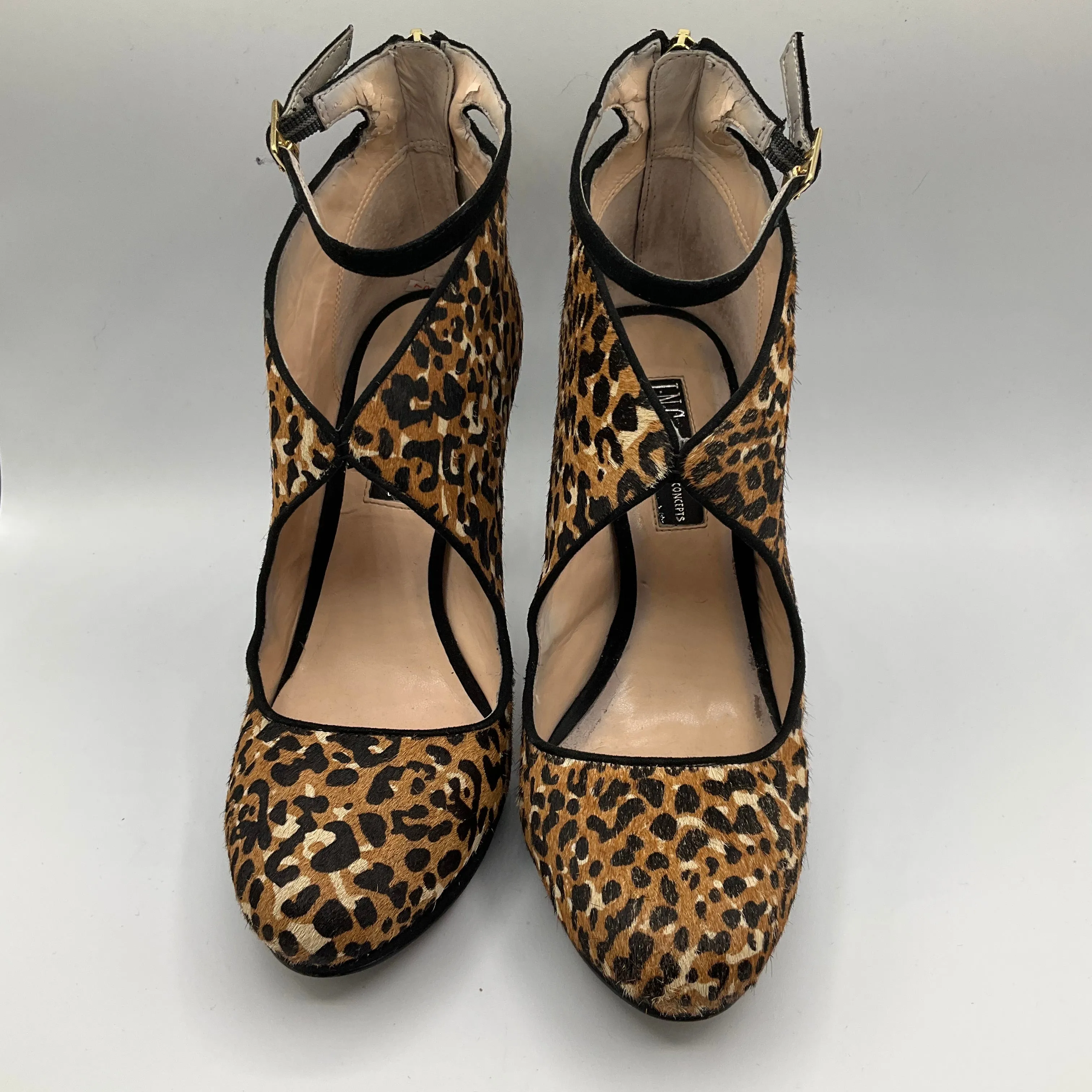 Shoes Heels Stiletto By International Concepts In Animal Print, Size: 7