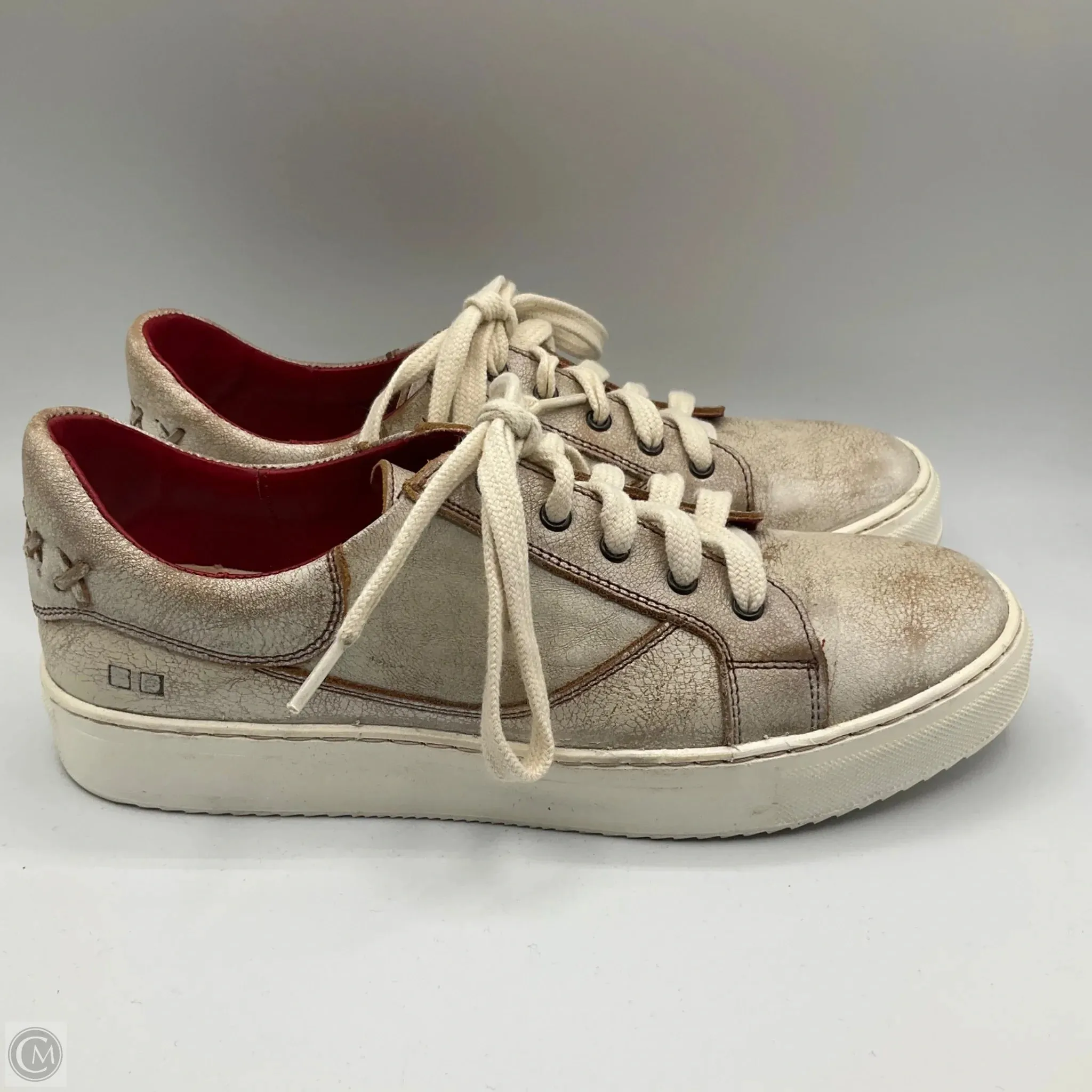 Shoes Sneakers By Bed Stu In Tan, Size: 7