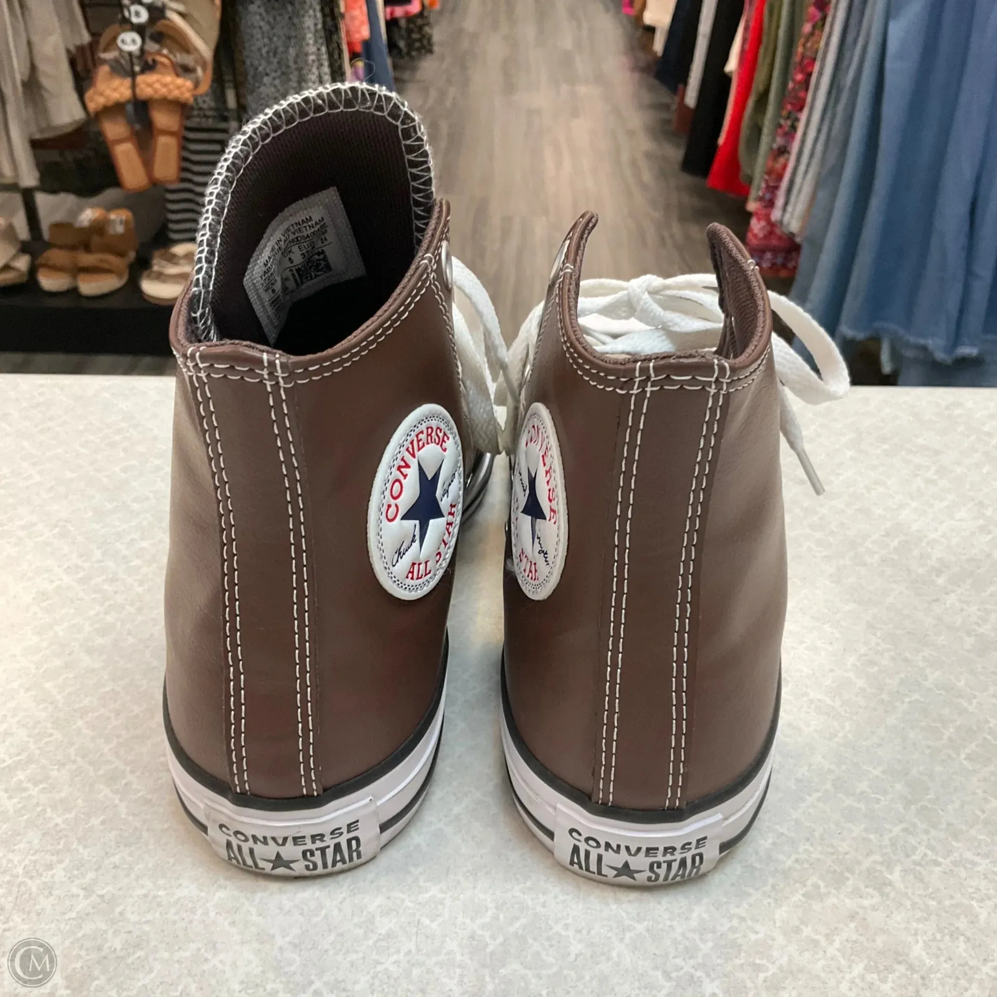 Shoes Sneakers By Converse In Brown, Size: 7