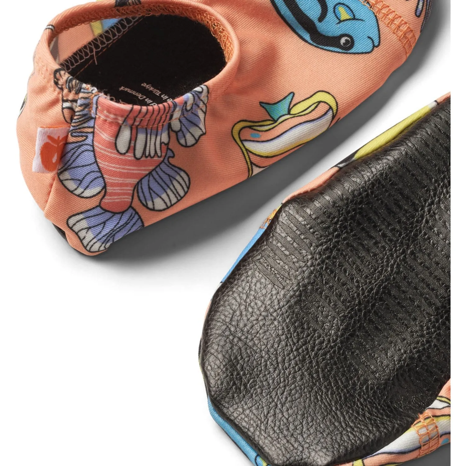 Småfolk Papaya UV50 Swim Shoes With fisk