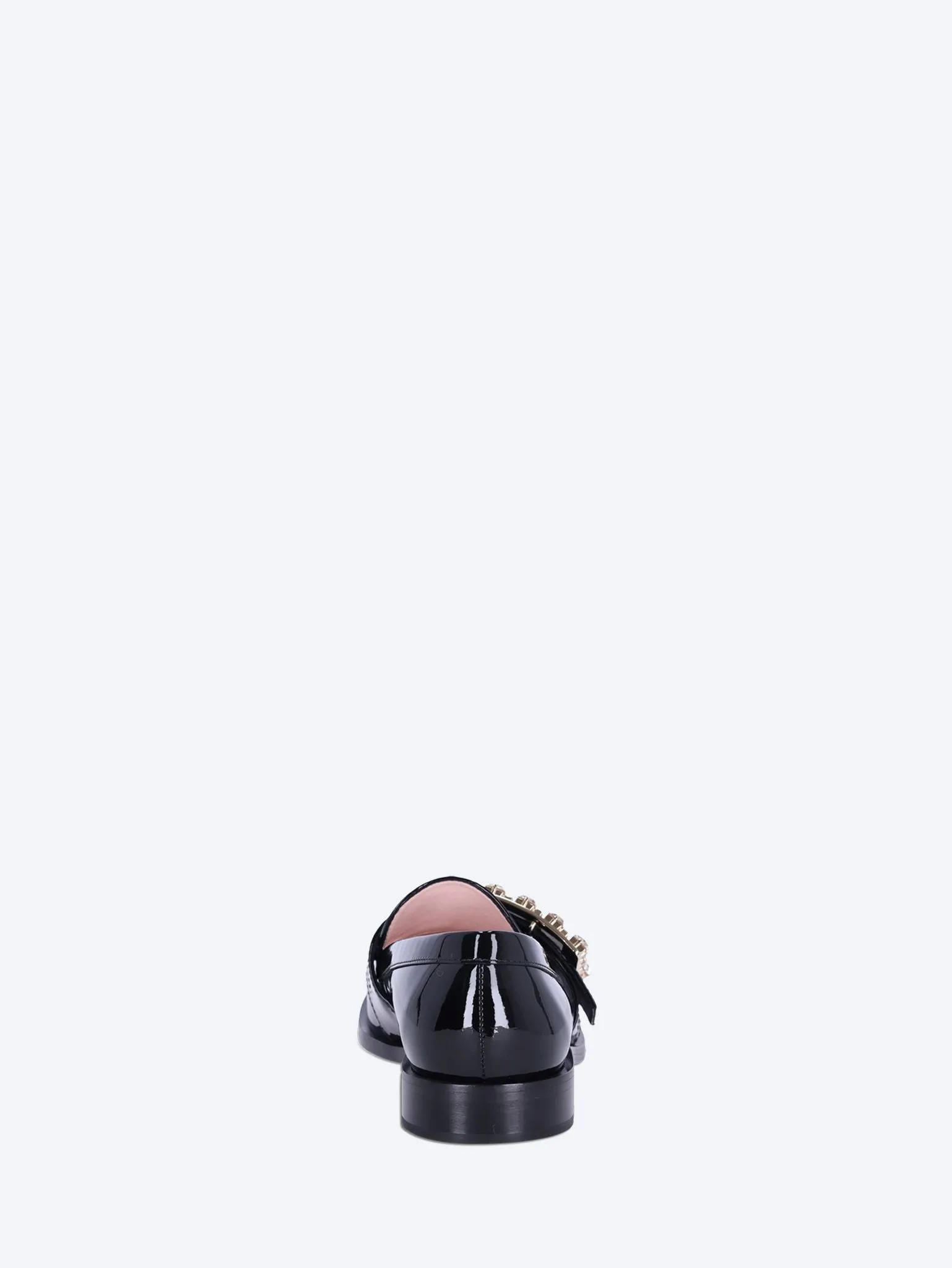 Strass buckle loafer