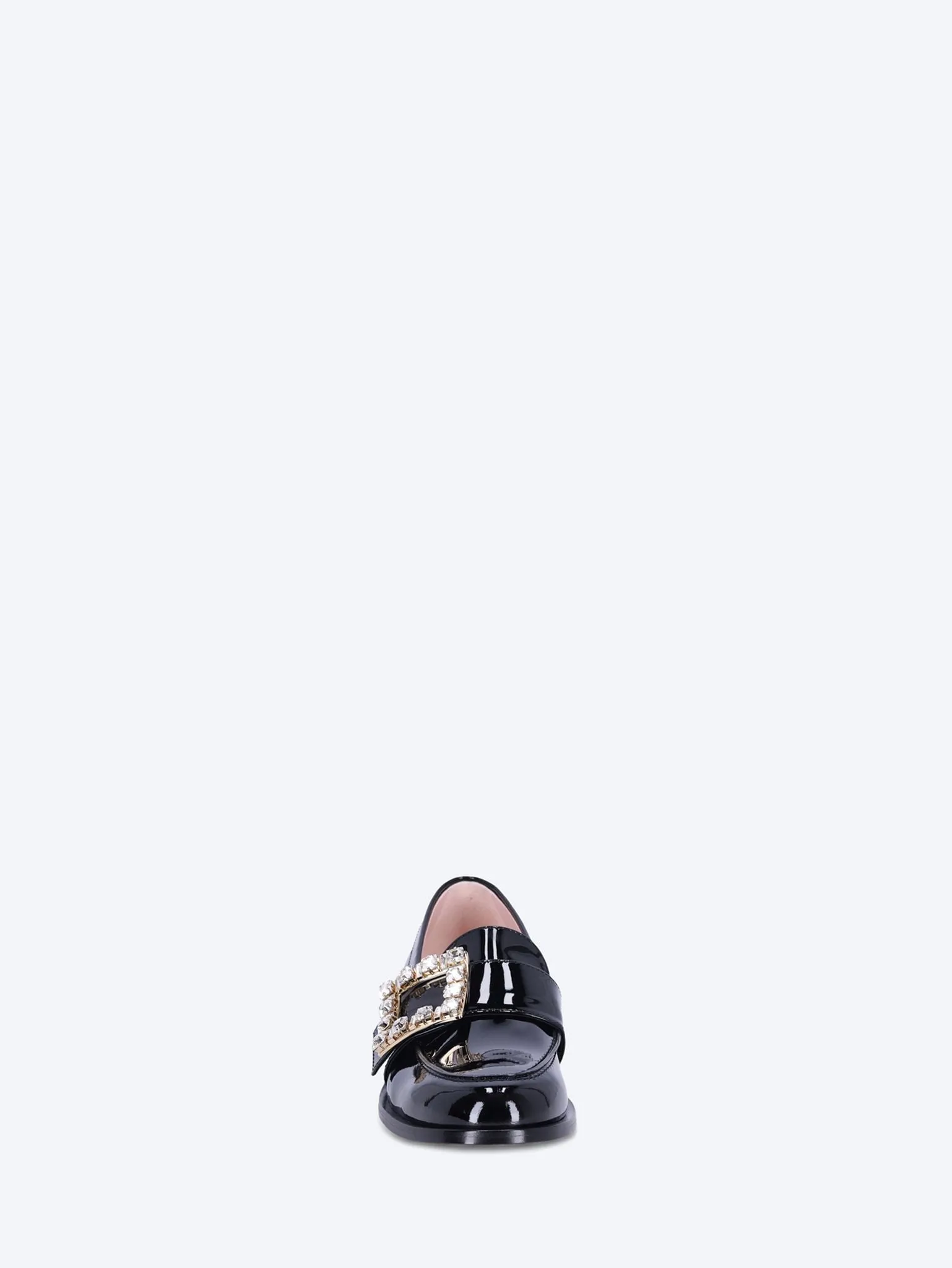 Strass buckle loafer