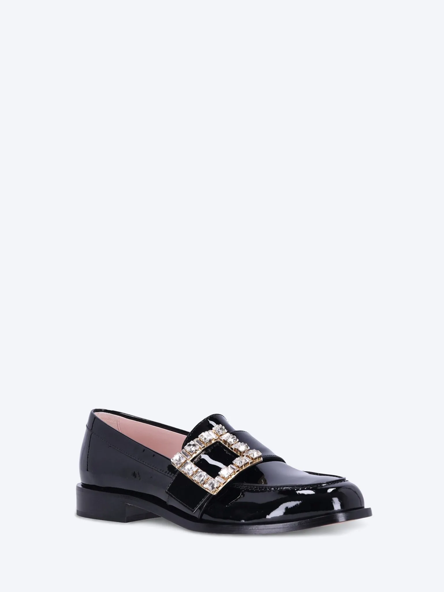 Strass buckle loafer