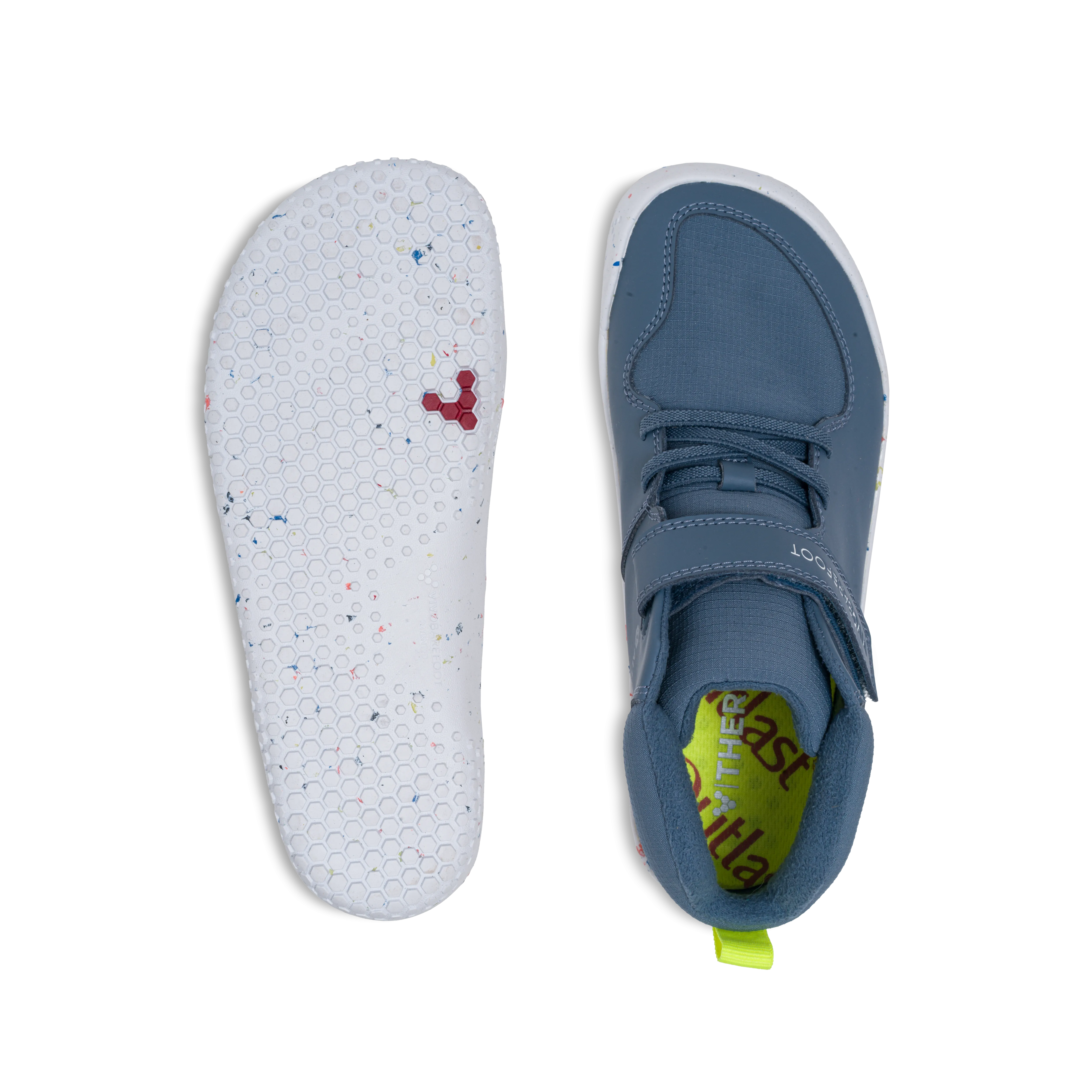 Vivobarefoot Primus Ludo Hi Juniors  Indigo
